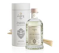 LOGEVY - Ambientador para el bienestar de la persona y de la casa - Champán y bayas de rosa (250 ml New 2022)