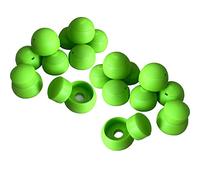 Loggyland 20 Piezas Perno 8 / 10mm Verde I 2-teilige Cubre para Tornillo de Bloqueo, Tuercas Etc. para Aseguran De Klettertürmen, Zaunverbindungen, Perno, sobre La Zona de Juegos O Jardín Y Terraza