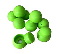 Loggyland Juego de 10 tapas de 8-10 mm, color verde manzana