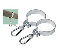 Loggyland Juego de 2 Gancho Balancearse Swing Pinza Redondeada Ø 80mm