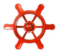 Loggyland Volante pirata para torre de escalada, casa de juegos, barco de juegos en el patio de recreo en el jardín para niños (rojo)