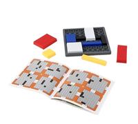 Logic Puzzle Brain Teaser Game - Educational Toy With 88 Challenges, Logic Thinking Training Puzzle Blocks For Kids Adults Home School Office Travel Camping