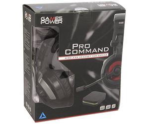 Logic3 Gp296 Pro Command Wireless Headset For Gaming (Xbox/360/PS3/Pc Dvd) [Importación Inglesa]