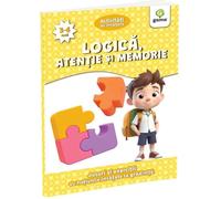 Logica, atentie si memorie 3-4 ani. Activitati de invatare. Jocuri si exercitii cu notiunile invatate la gradinita, Editie in limba romana