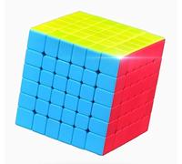 Logica - Cubo mágico 6x6 Qifan S2 Stickerless - Cubo de velocidad - Juegos para niños