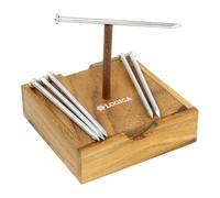 Logica Giochi - Uñas equilibradas - Rompecabezas de madera - Dificultad 5/6 Increíble - Colección Euclides