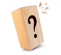 Logica Juegos Art. Caja ? - La Caja Secreta - Dificultad Increíble 5/6 - Rompecabezas de Madera - Colección Leonardo da Vinci