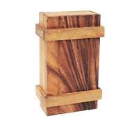 Logica Juegos Art. Caja de Pandora XL - Rompecabezas de Madera - Caja Secreta - Dificultad Difícil 3/6 - Colección Leonardo da Vinci