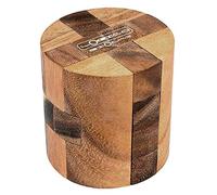 Logica Juegos Art. Cilindro Mágico - Rompecabezas de Madera Fina 3D - Dificultad 4/6 Extrema - Colección Leonardo da Vinci