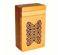 Logica Juegos Art. Cofre de' Medicis - Rompecabezas de Madera - Caja Secreta - Dificultad 5/6 Increíble - Colección Leonardo da Vinci