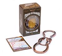 Logica Juegos Art. El Herrón De Madrid - Rompecabezas de Metal - Dificultad 2/6 Media - Cast Puzzle - Serie de Viajeros