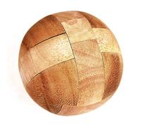 Logica Juegos Art. La Bola de Canón - Rompecabezas 3D de Madera - Dificultad 4/6 Extremo - Colección Leonardo da Vinci
