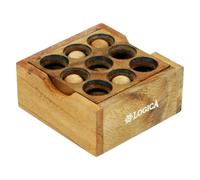 Logica Juegos Art. La Perspectiva - Rompecabezas de Madera - Dificultad 3/6 Difícil - Colección Leonardo da Vinci