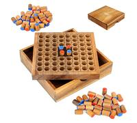 Logica Juegos Art. Othello - Juego De Mesa de Madera Preciosa - Juego de Estrategia para 2 Jugadores - Version de Viaje