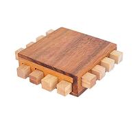 Logica Juegos Art. Procesador - Rompecabezas 3D de Madera - Juegos Educativos 3D - Dificultad 3/6 Difícil - Leonardo da Vinci Collection