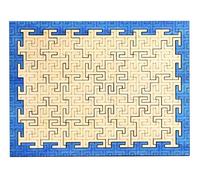 Logica Juegos Art. Rompecabezas Griego - Rompecabezas de Madera - Dificultad 4/6 Extremo - Serie Euclide