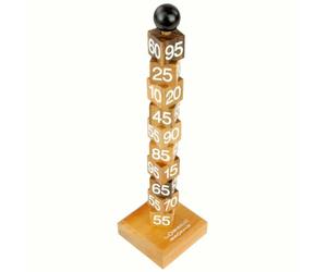 Logica Juegos Art. Torre Matemática - Rompecabezas Matemáticas - Dificultad 5/6 Increíble - Euclide Collection