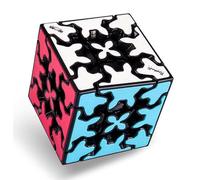 Logica Juegos - Cubo mágico Gear 3x3 (Caja de Color) - para Principiantes - Juegos de lógica - Rotación fluida - Cubo de colección