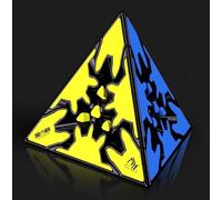 Logica Juegos - Cubo Mágico Gear Pyraminx - Rompecabezas Pirámide Twisty Puzzle - Cubo Coleccionistas y coleccionables - Speedcube - Rompecabezas lógicos - Juegos de ingenio