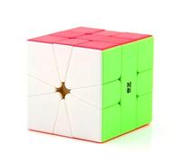 Logica Juegos - Cubo mágico Qifa Sq1 3x3 - Speedcube económico - Compacto y Ligero - Rendimiento Fluido - Colores Vivos - Ideal para Principiantes y coleccionistas - Regalo Inteligente