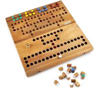 Logica Jueogs Art. Barricada - Juegos de Mesa de Madera - Juego de Estrategia para 2/4 Jugadores - Juego para Familias