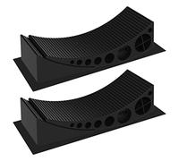 LogicBlue Technology LevelMate Sistema de nivelación curvo - Bloques de nivelación curvos RV - Incluye dos niveladores, dos cuñas de rueda y dos alfombrillas de agarre - Paquete de 2