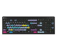 Logickeyboard Astra 2 Tastatur Usb Azerty Englisch Schwarz (lkB-ResB-A2pC-Fr)