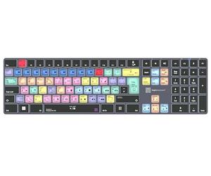 LOGICKEYBOARD Inalámbrico retroiluminado 'Titan' diseñado para su uso con Adobe Premiere Pro en Windows • p/n LKB-PPROCC-TPC-UK