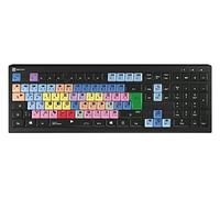 Logickeyboard LkB-Mcom4-A2pC-De Tastatur Usb Qwertz Deutsch Schwarz (lkB-Mcom4-A2pC-De)