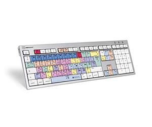 LogicKeyboard LKB-PPROCC-CWMU-UK Adobe Premiere Pro CC Alba Teclado (Mac) UK, Chip macOS® Integrado, Dos Puertos USB 2.0, conectividad Plug-and-Play/Mecanismo de Llave con Interruptor de Tijera