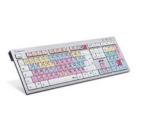 Logickeyboard LKB-PT-AJPU-FR - Standard - Verkabelt - USB - AZERTY - Mehrfarbig