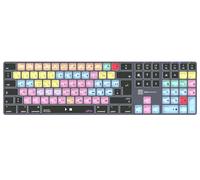LogicKeyboard Teclado retroiluminado inalámbrico 'Titan' diseñado para herramientas Avid Pro en macOS y iPadOS, modelo LKB-PT-TM-DE
