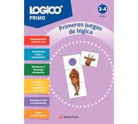 Logico Primo. Primeros juegos de lógica (3-4 años) 16 fichas