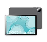 Logicom - Fold 10 - Tablet Android 15 - Free Folio - 10.1" - HD IPS - 6GB RAM - 128GB + 256GB - WiFi 6 - Octa-Core - USB C - Cámara 8MP y 5MP - Batería 6000mAh - Gris
