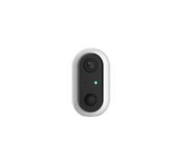 Logicom Home Cammy Outdoor - Cámara de vigilancia Exterior HD 1080p - Home Security - Conexión WiFi - Detección de Movimiento - Visión Nocturna por Infrarrojos - Programable a Distancia App - Blanco