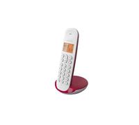 Logicom ILOA 150 Teléfono Fijo inalámbrico sin contestador - Solo - Teléfonos analógicos y dect - Frambuesa