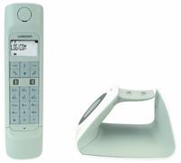 Logicom Retro 2 DECT - Teléfono inalámbrico con contestador, Color Blanco