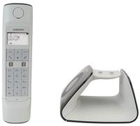 Logicom Retro 2 DECT - Teléfono inalámbrico con contestador, Color Negro