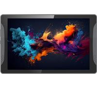 Logicom Tab Stand Pro 2 - Tablet HD de 10,1" - Soporte Integrado - 64 GB - Android 13 - Batería de 6000 mAh - Bluetooth 5.0 - Gris