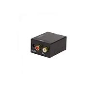 logililogilink ca0102 coaxial y Toslink Analog L/R A convertidor de Audio, elektromagnet isch sin Ruido de transferencias Negro NK coaxial y Toslink Analog Negro