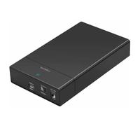 LOGILINK 078954 Caja externa USB-C 3.2 Gen 1 para HDD/SSD SATA de 2,5" y 3,5" Negro