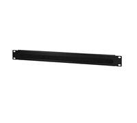 LogiLink 19 Entrada De Cable Zoll 1U con Inserto De Cepillo, Negro