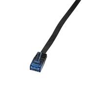 Logilink 1m cat6 u/utp rj45 cable de red negro u/utp (utp)