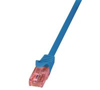 Logilink 2m cat.6 u/utp cable de red azul cat6 u/utp (utp)