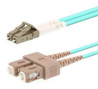 Logilink 5m, 50/125, lc - sc, om3 cable de fibra óptica e infiniband