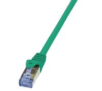 LogiLink CQ3075S - Cable PrimeLine CAT6A S/FTP Patch PIMF LSZH de 5 m, Verde