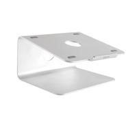 LogiLink AA0104 Soporte para ordenador portátil Mesa 11 a 17" Rotación 360° Aluminio Plata
