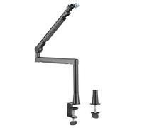 LogiLink AA0172 - Brazo de micrófono profesional con una longitud de brazo de 719 mm, 2 kg máximo, material: aluminio
