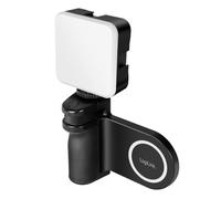 Logilink AA0173 - Mango magnético para Smartphone con luz LED, Disparador de cámara, Compatible con MagSafe