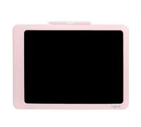 LogiLink AA0182 - Pizarra Infantil LCD de 14 Pulgadas, borrable y regrabable, Parte Trasera de Pizarra Blanca, respetuosa con los Ojos, Color Rosa